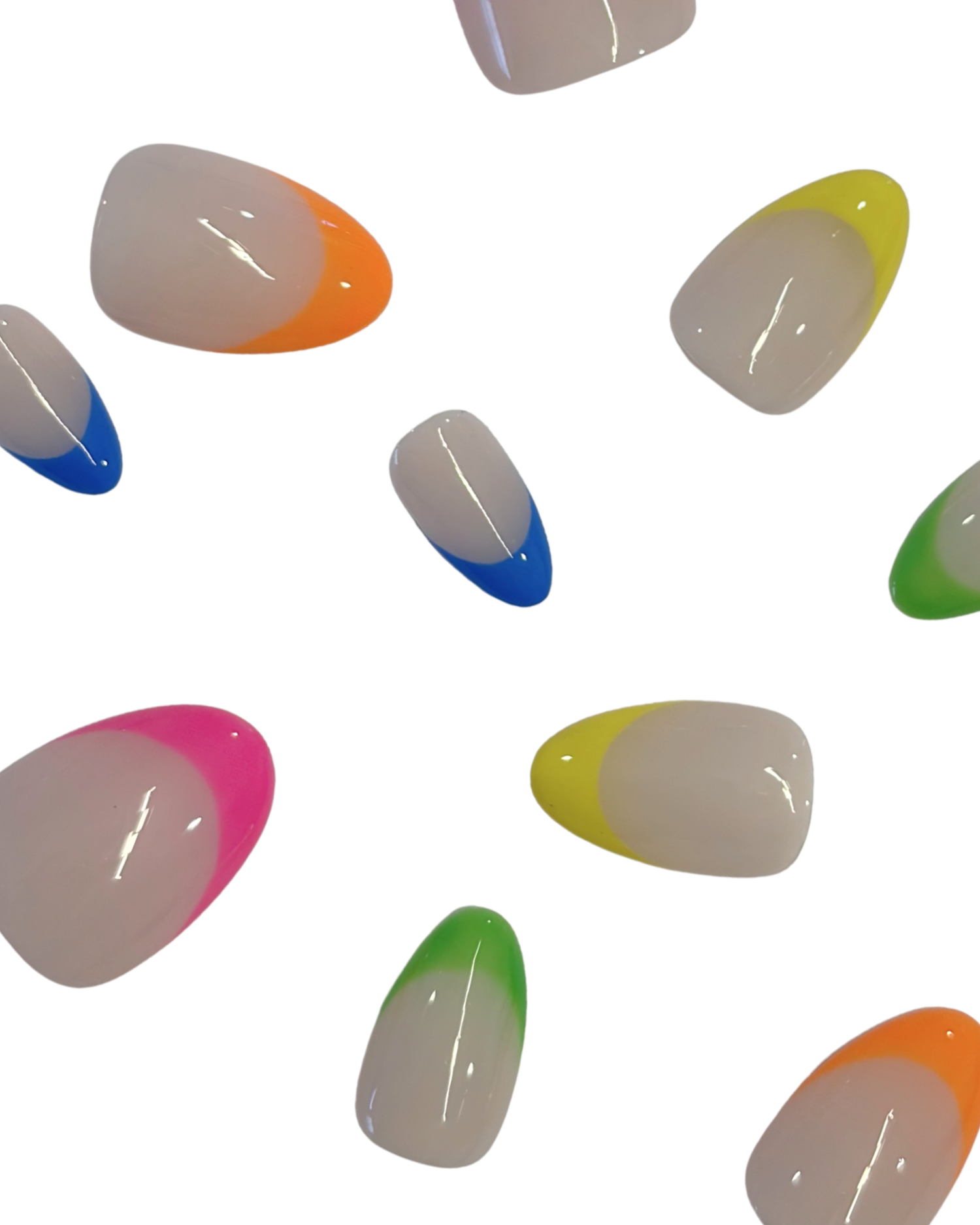 Rainbow French - Hand Painted